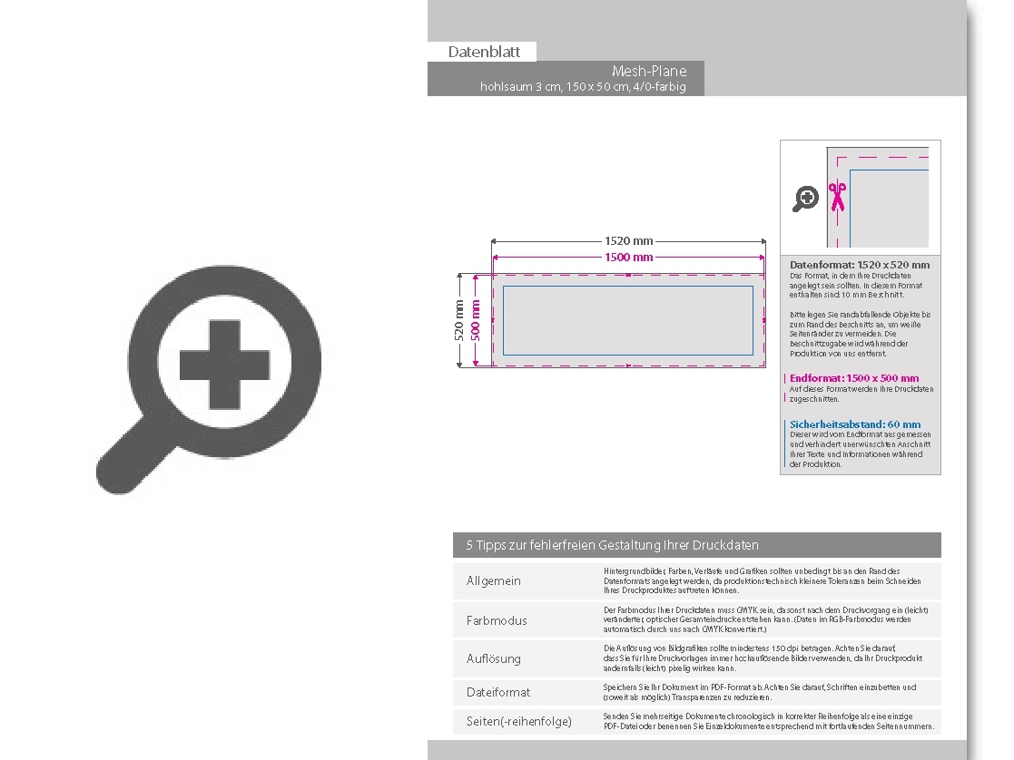 Product Bild hochwertige_mesh-plane_150_x_100_cm__4_0-farbig_bedruckt__hohlsaum_links_und_rechts_(durchmesser_hohlsaum_3_0_cm)