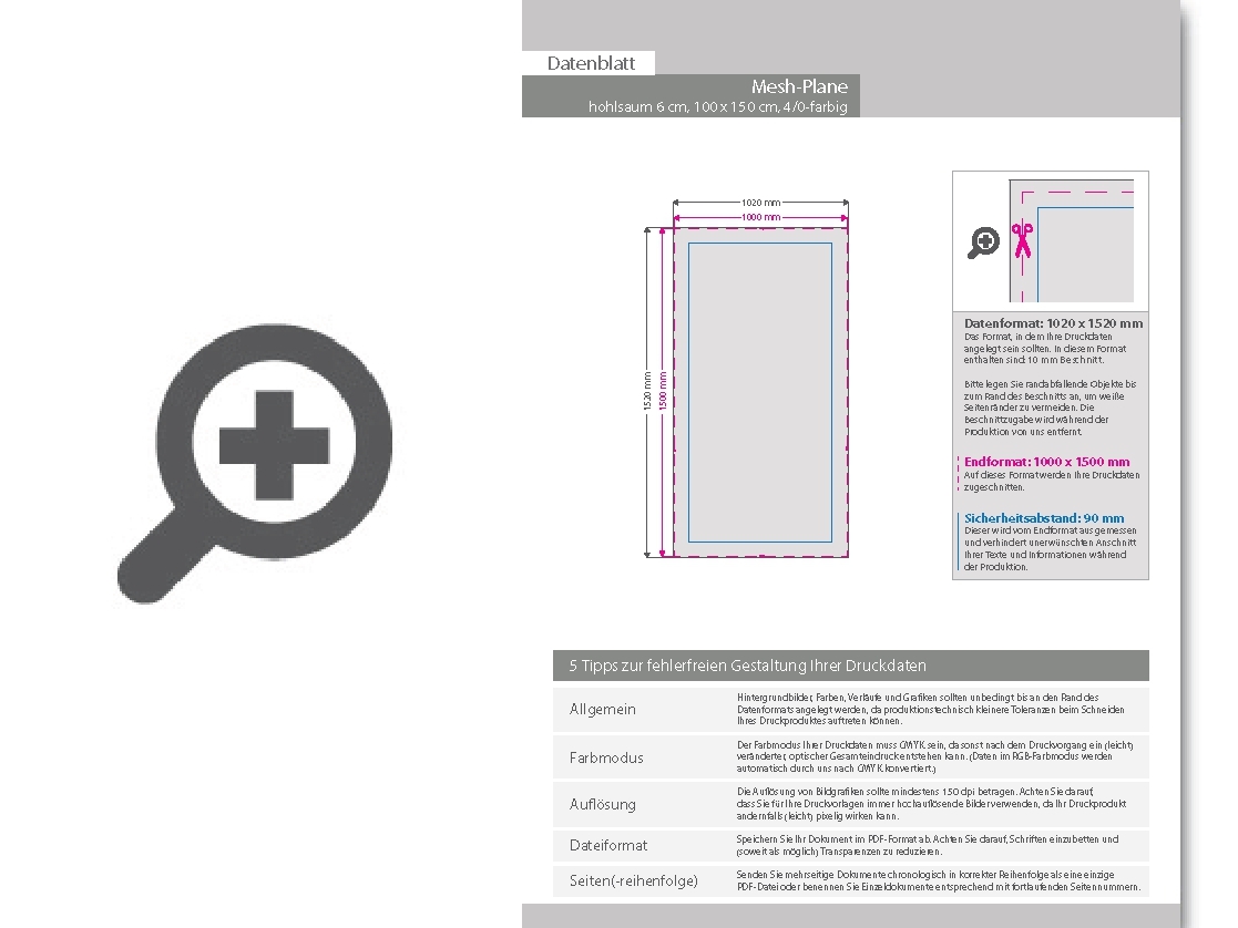Product Bild hochwertige_mesh-plane_100_x_150_cm__4_0-farbig_bedruckt__hohlsaum_links_und_rechts_(durchmesser_hohlsaum_6_0_cm)