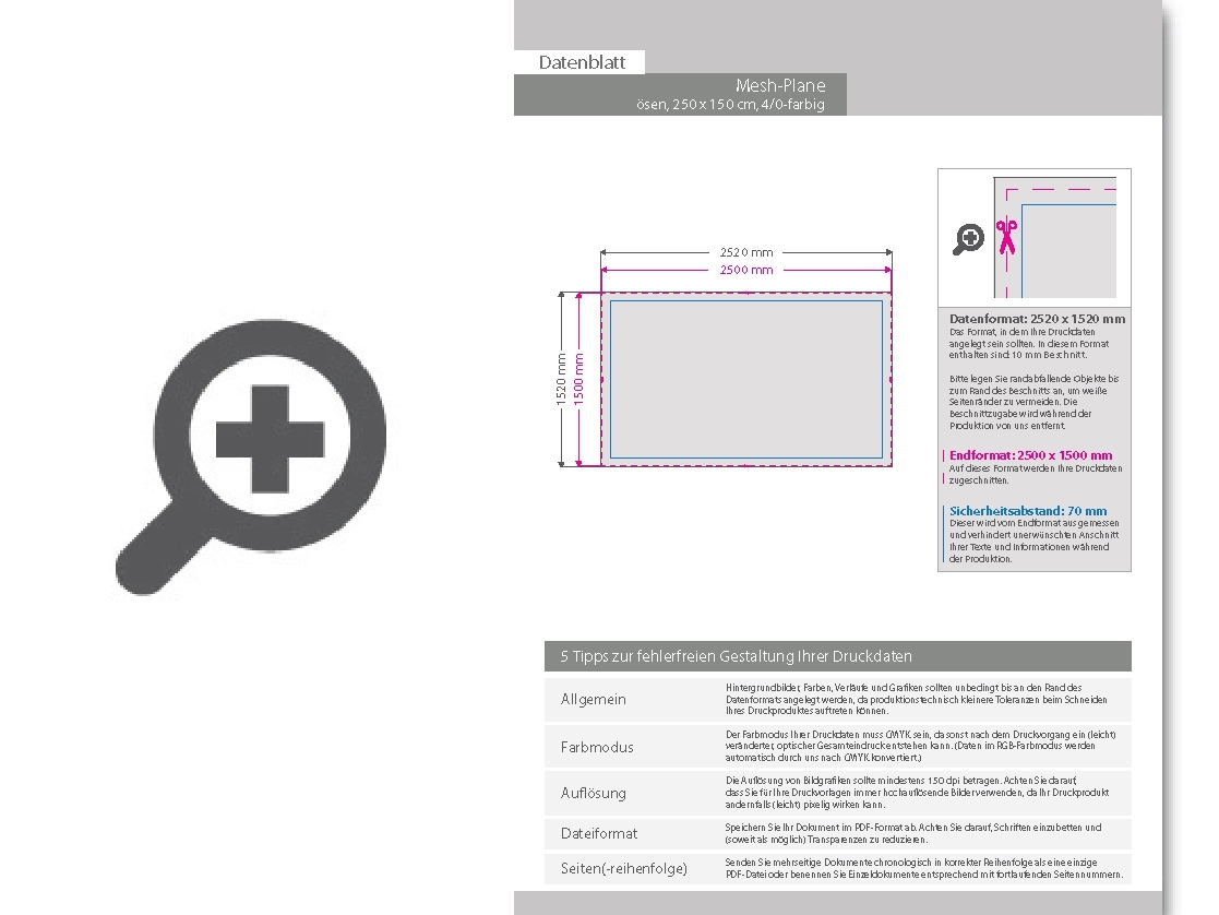 Product Bild hochwertige_mesh-plane_250_x_150_cm__4_0-farbig_bedruckt____sen_im_abstand_von_50_cm_oben_und_unten